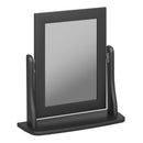 Baroque Black Finish Dressing Table Mirror by Lavishway | Table Mirrors
