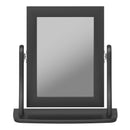 Baroque Black Finish Dressing Table Mirror by Lavishway | Table Mirrors
