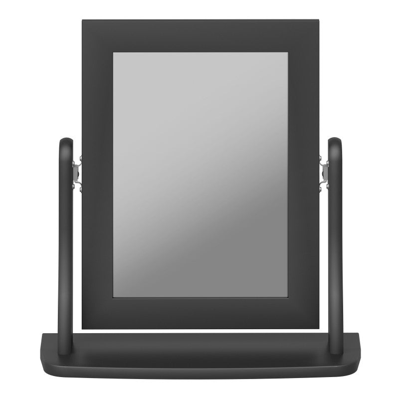 Baroque Black Finish Dressing Table Mirror by Lavishway | Table Mirrors