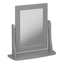 Baroque Grey Finish Dressing Table Mirror by Lavishway | Table Mirrors