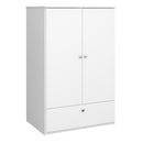 Steens For Kids 2 Door 1 Drawer Wardrobe by Lavishway | Wardrobe