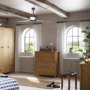 Heston Solid Pine 5 Drawers Wooden Chest by Lavishway | Chest Of Drawers