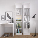 Basic Tall Narrow Bookcase With 4 Shelves by Lavishway | Book Shelves and Cabinets-30705