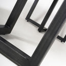 Bergen Medium Industrial Oak Dining Table by Lavishway | Dining Tables-37397