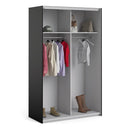 Verona Oak Finish Sliding Wardrobe by Lavishway | Wardrobe-33285