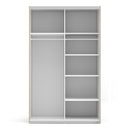 Verona Oak Finish Sliding Wardrobe by Lavishway | Wardrobe-33315