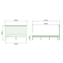 Grantham Midnight Grey Bed Frame by Lavishway | Wooden Beds-36963