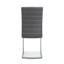 Callisto Faux Leather Dining Chair Set of 2 by Lavishway | Dining Chairs-37485