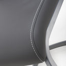 Callisto Faux Leather Dining Chair Set of 2 by Lavishway | Dining Chairs-37486