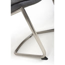 Triton Linen Light Grey Dining Chair Set of 2 by Lavishway | Dining Chairs-37695