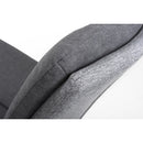 Triton Linen Dark Grey Dining Chair Set of 2 by Lavishway | Dining Chairs-37707