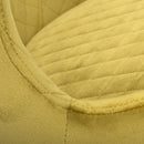 Galway Mustard Velvet Dining Chair Set of 2 by Lavishway | Dining Chairs-37480