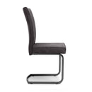 Marlin Faux Leather Dining Chair Set of 2 by Lavishway | Dining Chairs-37685