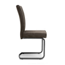 Marlin Faux Leather Dining Chair Set of 2 by Lavishway | Dining Chairs-37677