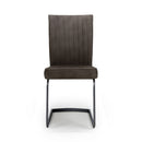 Marlin Faux Leather Dining Chair Set of 2 by Lavishway | Dining Chairs-37676