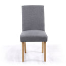 Morton Natural Legs Dining Chair Set of 2 by Lavishway | Dining Chairs-37458