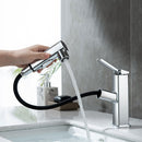 Modern Pull Out Copper Bathroom Tap by Lavishway | Bathroom Faucet-48811
