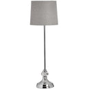Genoa Contemporary Chrome Table Lamp by Lavishway | Floor Lamps-39749
