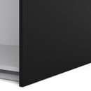 Verona Oak Finish Sliding Wardrobe by Lavishway | Wardrobe-33448