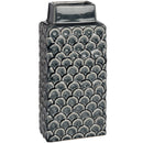 Ceramic Small Perugia Vase In Blue by Lavishway | Vases-39607