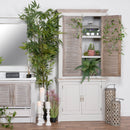 Liberty Louvered Doors Tall Cupboard by Lavishway | Cupboards-26708