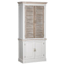 Liberty Louvered Doors Tall Cupboard by Lavishway | Cupboards-26709