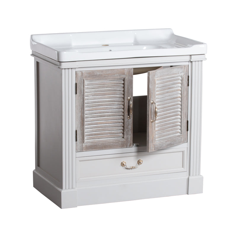 Liberty Vanity 2 Doors Sink Unit by Lavishway | Cupboards & Cabinets-26911