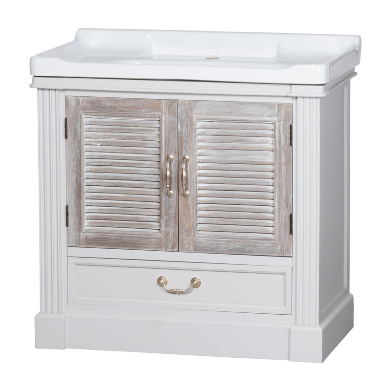 Liberty Vanity 2 Doors Sink Unit by Lavishway | Cupboards & Cabinets-26910