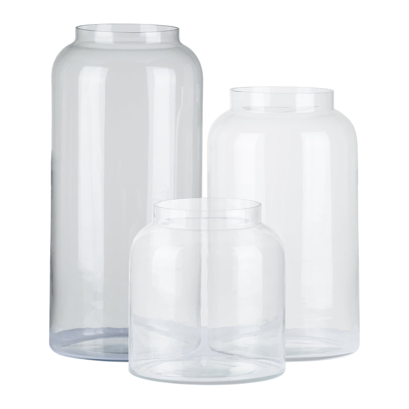 Large Apothecary Clear Glass Jar by Lavishway | Ornaments & Decoration-39701