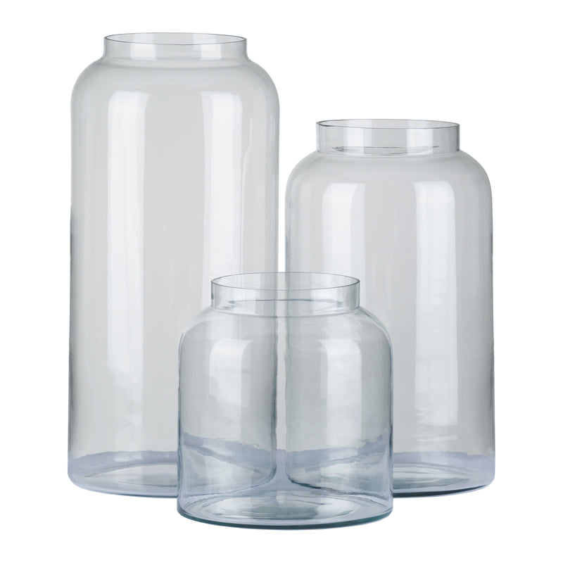 Large Apothecary Clear Glass Jar by Lavishway | Ornaments & Decoration-39702