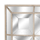 Augustus Modern Square Decorative Wall Mirror by Lavishway | Wall Mirrors-40103