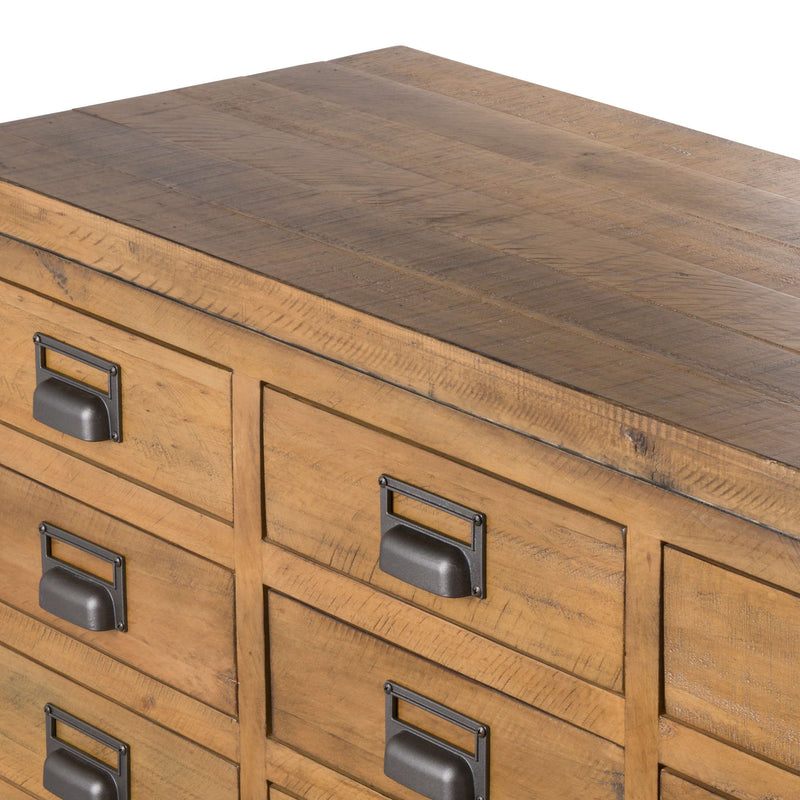 Draftsman Solid Pine 20 Chest Of Drawers by Lavishway | Chest Of Drawers-26749