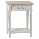 Liberty 1 Drawer Hall table With Shelf by Lavishway | Hallway Console Table-26693