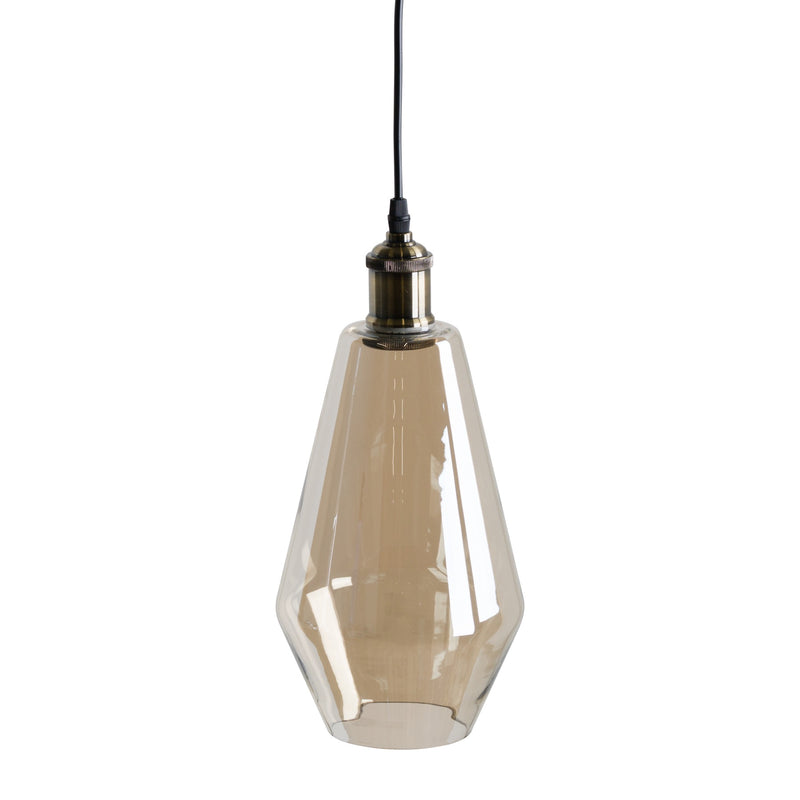 Teardrop Pendant Smoked Glass Light by Lavishway | Pendant Lighting-26646