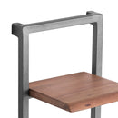 Live Edge Rustic Wood Tall Twin Shelf by Lavishway | Book Shelves and Cabinets-26789