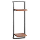 Live Edge Rustic Wood Tall Twin Shelf by Lavishway | Book Shelves and Cabinets-26788