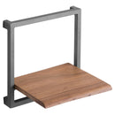 Live Edge Metal Frame Square Shelf by Lavishway | Book Shelves and Cabinets-26803