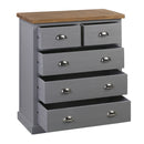 Byland 2 Over 3 Chest Of Drawers by Lavishway | Chest Of Drawers-40038