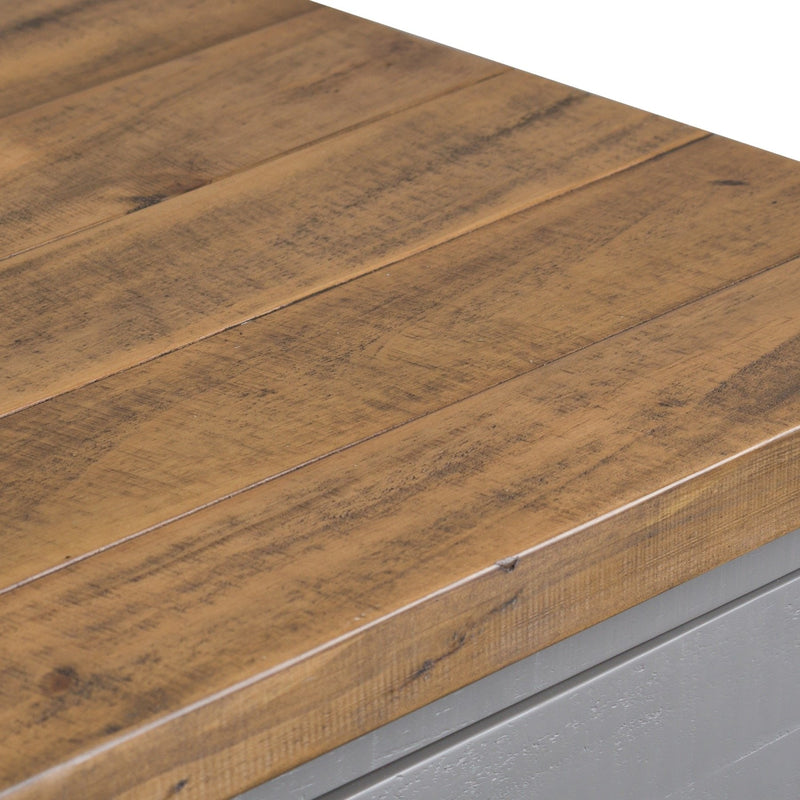 Byland Dark Grey 3 Drawer 3 Door Sideboard by Lavishway | Sideboards-40033