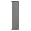 Byland Solid Wood Narrow Cabinet in Grey by Lavishway | Hallway Cabinets-40016