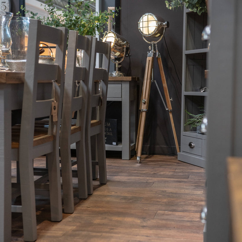 Antique Industrial Spotlight Tripod Lamp by Lavishway | Industrial Lighting-26608