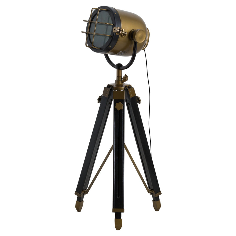 Antique Industrial Spotlight Tripod Lamp by Lavishway | Industrial Lighting-26606