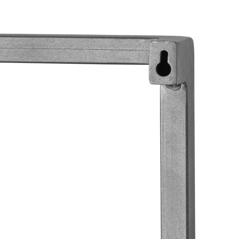 Live Edge Shelf Grey Metal Frame by Lavishway | Book Shelves and Cabinets-26809