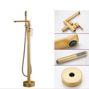 Floor Standing Bathtub Tap & Hand Shower by Lavishway | Bathtub Faucets-49510