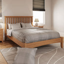 Guildford Solid Oak Wood Bed Frame by Lavishway | Wooden Beds-32113