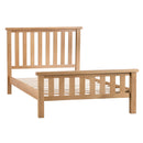 Chunky Oak Solid Wood Bed Frame by Lavishway | Wooden Beds-32636