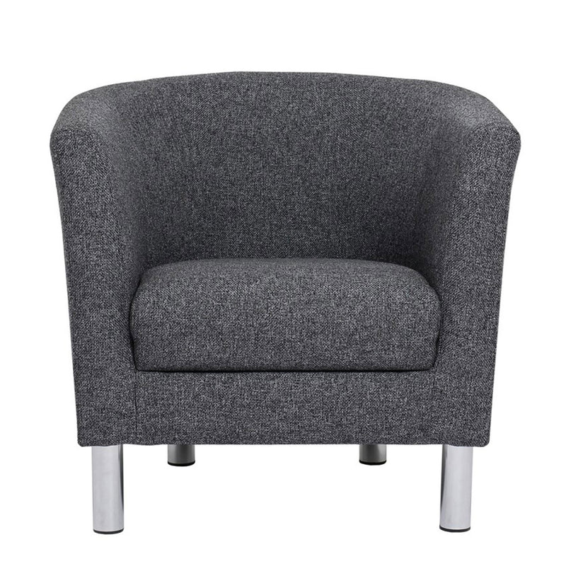 Cleveland Nova Antracit Armchair by Lavishway | Fabric Sofas-30030