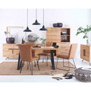 Toros Rustic Oak 2 Doors Sideboard by Lavishway | Sideboards-36063