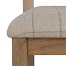 Heirloom Natural Oak Dining Chair Set of 2 by Lavishway | Dining Chairs-35912