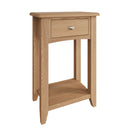 Guildford Solid Oak Telephone Table by Lavishway | Side Tables-31916